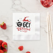 Serviette En Papier fête de Noël blitzizé (En situation)