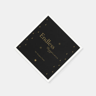 Serviette En Papier Fête de Noël Bonheur Infini