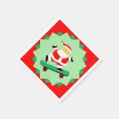 Serviette En Papier Fête de Noël créative de planchisme (Coin)