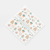 Serviette En Papier Fête de Noël fantaisiste (Coin)