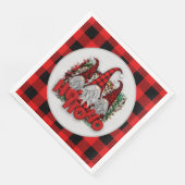 Serviette En Papier fête de Noël Fête des gnomes (Coin)