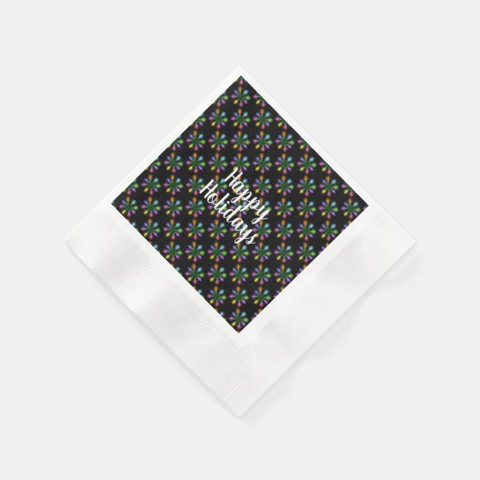 Serviette En Papier Fête de Noël feu de neige design (Coin)