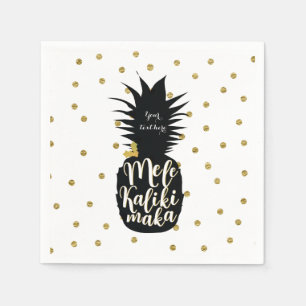Serviette En Papier Fête de Noël Mele Kalikimaka Ananas
