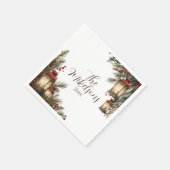 Serviette En Papier Fête de Noël Russe (Coin)