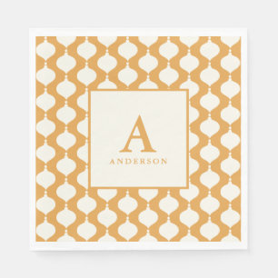 Serviette En Papier Fête de Noël vintage et élégante