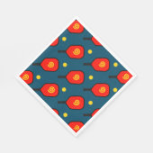Serviette En Papier Fête de Pickleball (Coin)