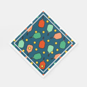 Serviette En Papier Fête de Pickleball (Coin)