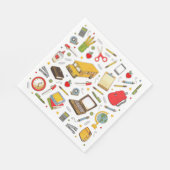 Serviette En Papier Fête de reconnaissance de l'enseignant (Coin)