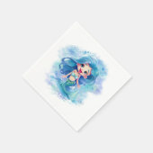 Serviette En Papier Fête de sirène magique (Coin)