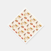 Serviette En Papier Fête de style espagnol (Coin)