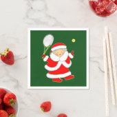 Serviette En Papier Fête de tennis (En situation)