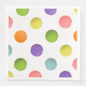 Serviette En Papier Fête de tennis (Devant)