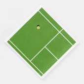 Serviette En Papier Fête de tennis créative (Coin)