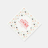 Serviette En Papier Fête d'échange de biscuits (Coin)