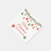 Serviette En Papier Fête d'échange ornement de Noël Garland (Coin)