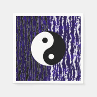 Fête d'énergie Zen de Tranquilité Bleue Yin Yang