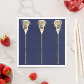 Serviette En Papier Fête d'équipe de crosse (En situation)