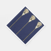 Serviette En Papier Fête d'équipe de crosse (Coin)