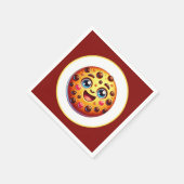 Serviette En Papier Fête des amateurs de biscuits mignons (Coin)