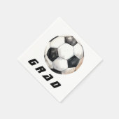 Serviette En Papier Fête des diplômés de football (Coin)