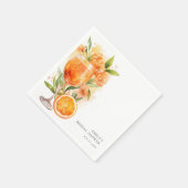 Serviette En Papier Fête des mariées Aperol Spritz (Coin)