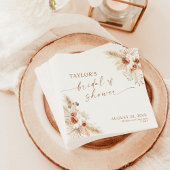 Serviette En Papier Fête des mariées Boho