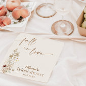 Serviette En Papier Fête des mariées D'Amour Automne, Bridal Fleur sau