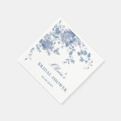 Serviette En Papier Fête des mariées de jardin victorienne Dusty (Coin)