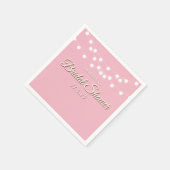 Serviette En Papier Fête des mariées des voyants de chaîne (Coin)