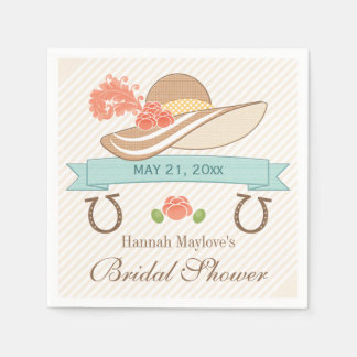 Serviette En Papier Fête des mariées du Kentucky Derby