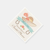 Serviette En Papier Fête des mariées du Kentucky Derby (Coin)