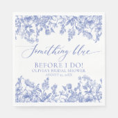 Serviette En Papier Fête des mariées Fleur sauvage moderne et élégant  (Devant)