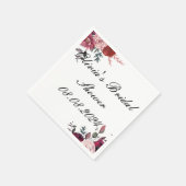 SERVIETTE EN PAPIER FÊTE DES MARIÉES NAPKIN (Coin)