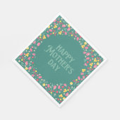 Serviette En Papier Fête des mères (Coin)