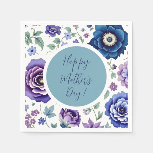 Serviette En Papier Fête des mères (Devant)