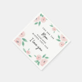 Serviette En Papier Fête des mères Brunch Party Papier serviettes (Coin)