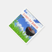 Serviette En Papier Fête des pères Barbecue Papier Napkin (Coin)