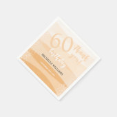 Serviette En Papier Fête d'été moderne en rose (Coin)