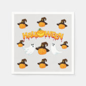 Serviette En Papier Fête d'Halloween (Devant)