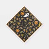 Serviette En Papier Fête d'Halloween (Coin)