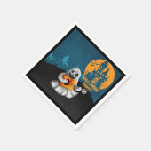 Serviette En Papier Fête d'Halloween (Coin)