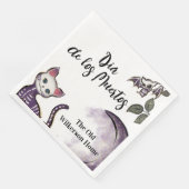 Serviette En Papier Fête d'Halloween Dia de los Muertos (Coin)