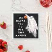 Serviette En Papier Fête d'Halloween drôle (En situation)