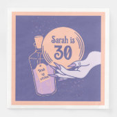 Serviette En Papier Fête d'Halloween mystique magique (Devant)