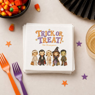 Serviette En Papier Fête d'Halloween tenue de Trick or Treat pour enfa