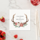 Serviette En Papier Fête d'hiver Fête de mariage (En situation)