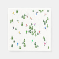 Fête d'Illustration de ski alpin Freeride