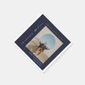 Serviette En Papier Fête d'obtention d'un diplôme de photographie mode (Coin)