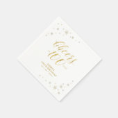 Serviette En Papier Fête du 100e anniversaire de Modern Gold (Coin)