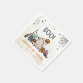 Serviette En Papier Fête du 1er anniversaire d'Halloween (Coin)